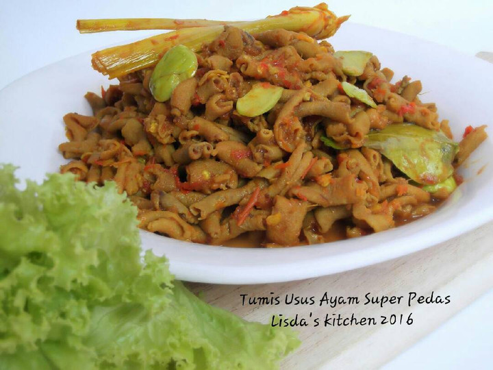 Resep Tumis Usus Ayam Super Pedas Anti Gagal