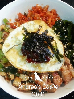 韓式石鍋拌飯(平底鍋版) 的食譜成品照片