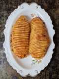 Papa estilo Hasselback 🥔 o papas acordeón 🥔