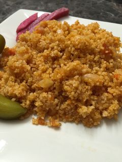 صورة لوصفة برغل ببندورة