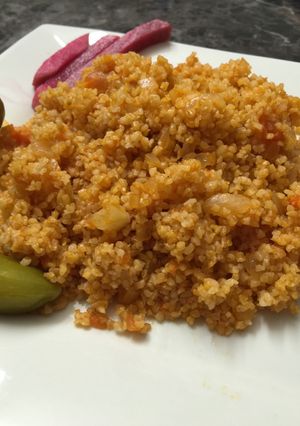 صورة لوصفة برغل ببندورة