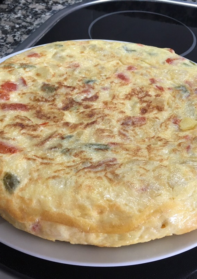 Una foto de Tortilla guisada