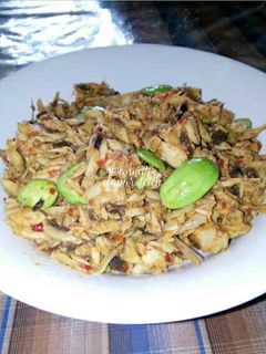 Foto resep Suwir tuna pete pedas