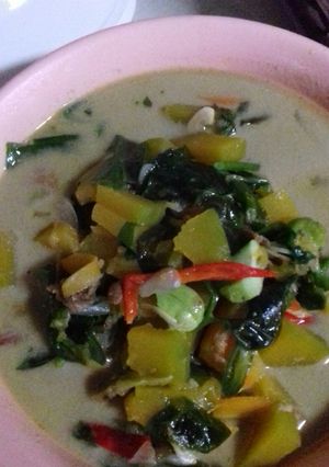 Foto resep Lodeh labu/waluh