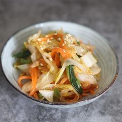 Auntie Eiko’s inspired kimchi 🌶🥬 A picture of Auntie Eiko’s inspired kimchi 🌶🥬.