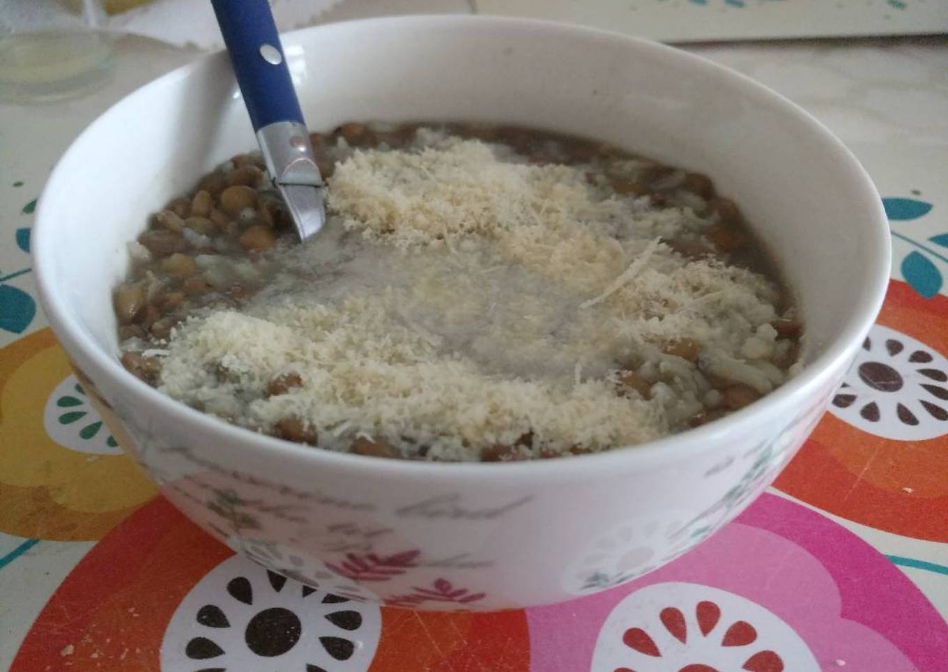 Lentejas con arroz