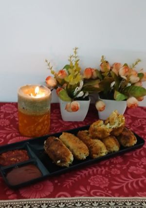 A picture of SweetCorn veggies cutlets.