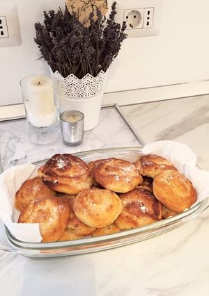 Kókuszkrémes csiga recept fotója