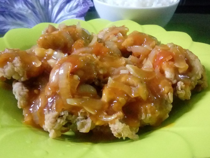 Cara Membuat Udang cumi kriuk asam manis madu Kekinian