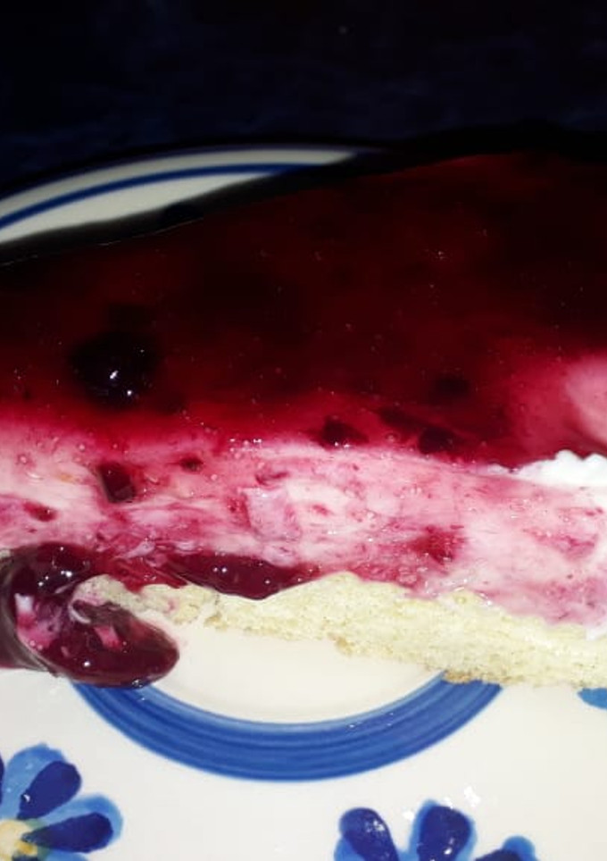 Una foto de Cheesecake de frutos del bosque🤤