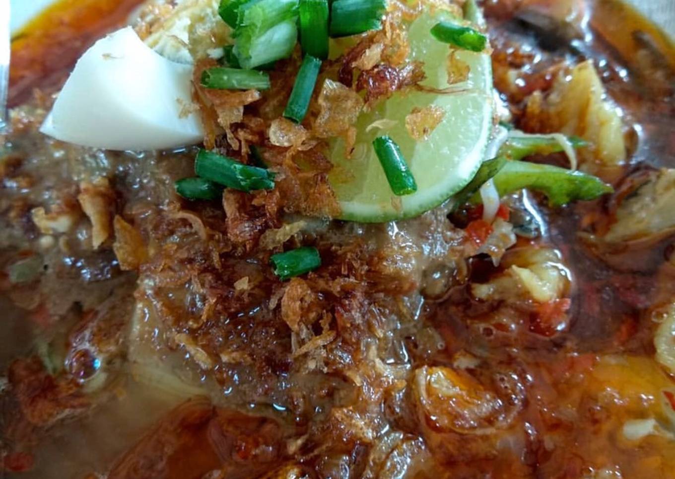 Rujak soto madura