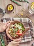 Sweet potato & Egg Salad