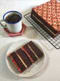 894. Brownies Batik Keju Lumer (dengan tepung ketan putih)