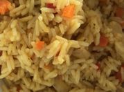Una foto de risotto fácil