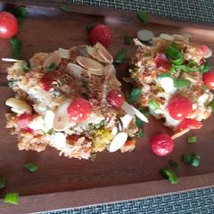 A picture of Quinoa au gratin.