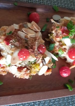 A picture of Quinoa au gratin.