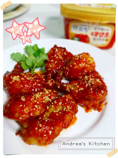 來自星星的【韓式炸雞】 的食譜成品照片
