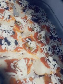 صورة لوصفة بيتزا 🍕🍕