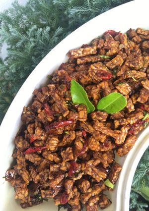 Foto resep Tempe Kering tumis kecap