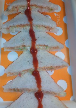A picture of Creamy sandwich.