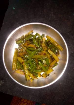 A picture of Fried veg.