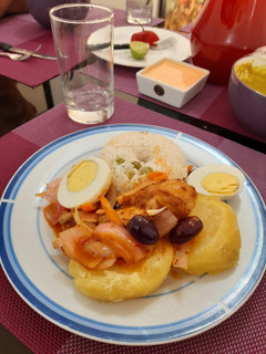Una foto de Escabeche de pollo