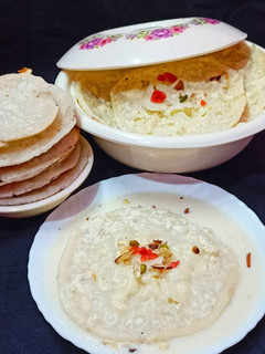 दूध पुआ (doodh pua recipe in Hindi) रेसिपी मुख्य फोटो
