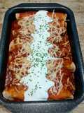 Pulykahúsos enchilada