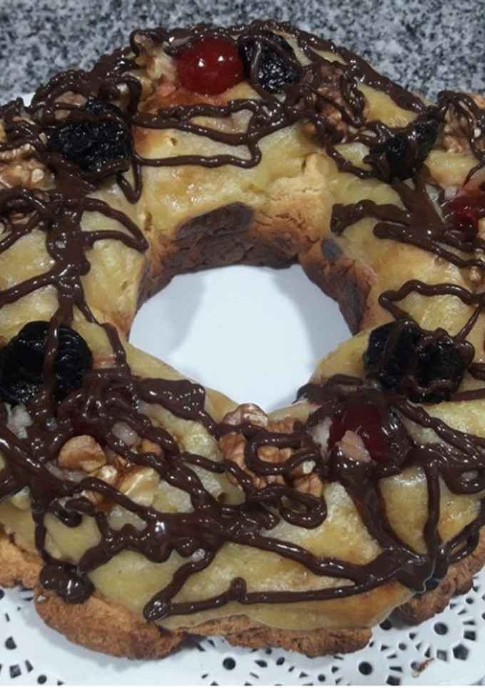 Una foto de Rosca de pascua o reyes sin tacc