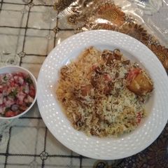 A picture of Chicken  Biryani.