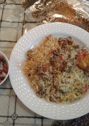 A picture of Chicken  Biryani.