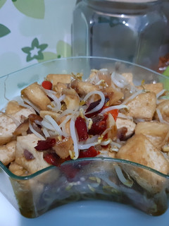 Foto resep Tumis tauge dan tahu