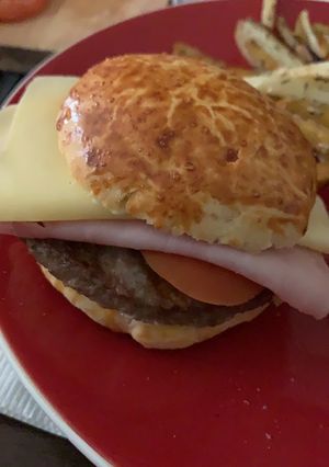 Una foto de Pan de hamburguesa