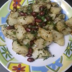 A picture of Falahari aloo.