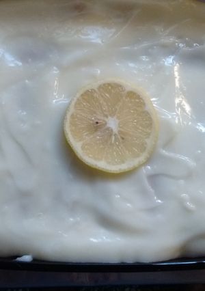 Una foto de Postre de vainillas con crema de limón🍋🍋