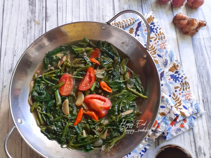 Anti Ribet, Buat Tumis Kangkung Bumbu Petis Menu Enak Dan Mudah Dibuat