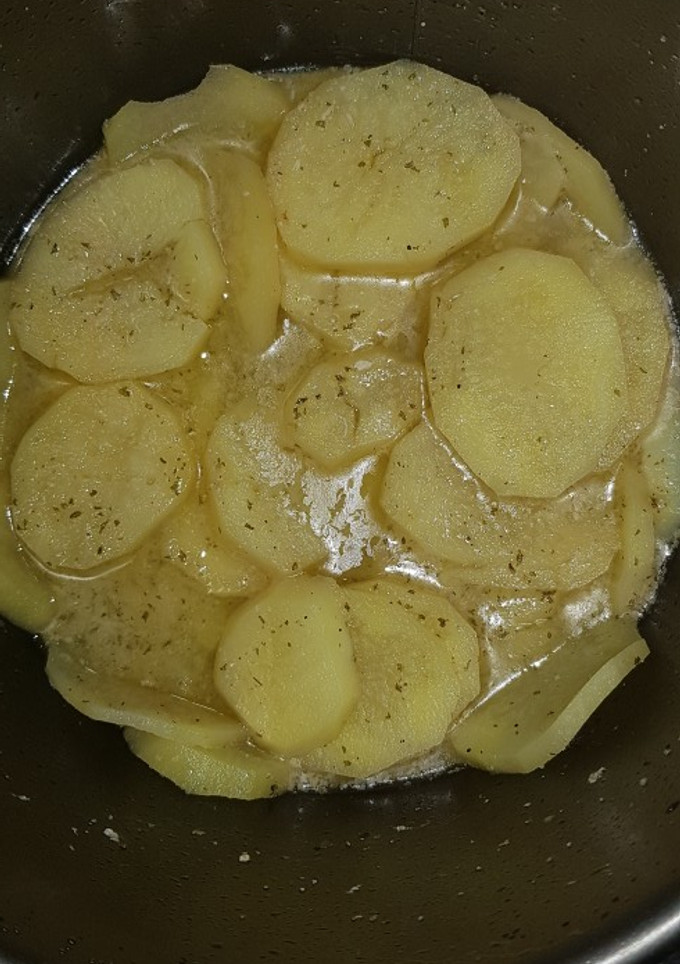 Una foto de Patatas panaderas para acompañar