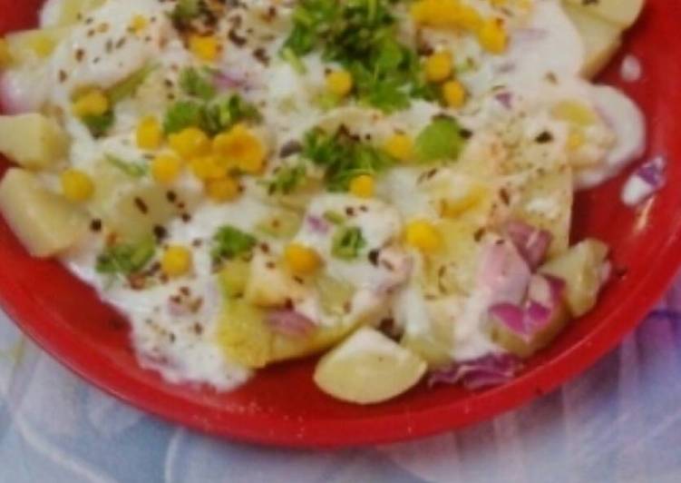 Curd Potato Salad