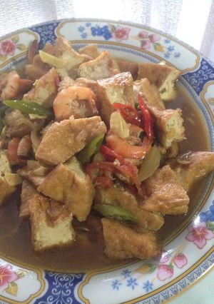 Foto resep Udang Kuah Tahu