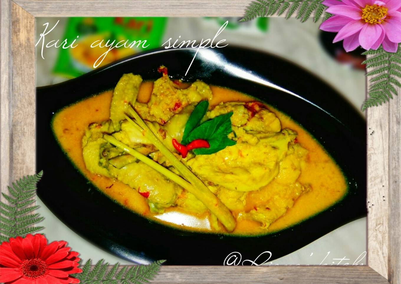 #Kari ayam simple enak bikin nagih