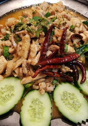 รูปของ ลาบไก่#กับแกล้ม