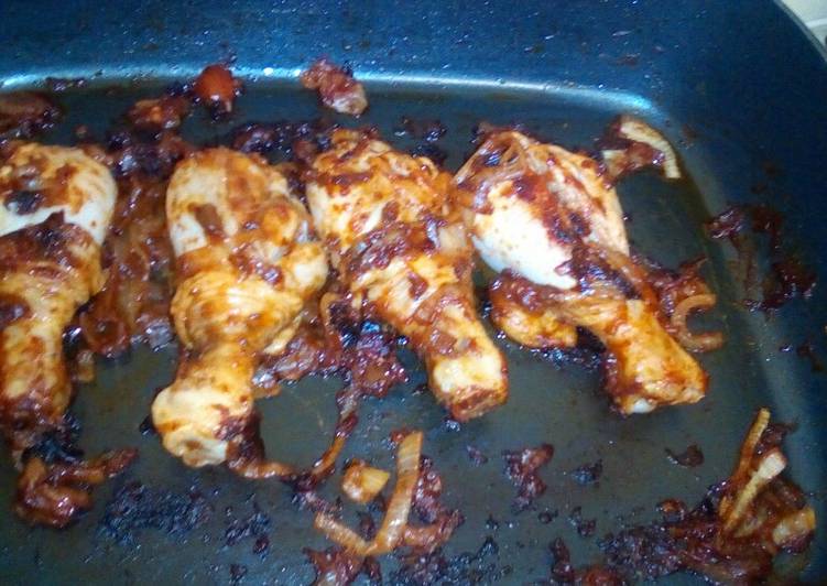 Simple Way to Make Homemade BBQ chicken wings