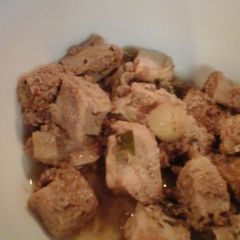 A picture of Pork with Onion Stew.