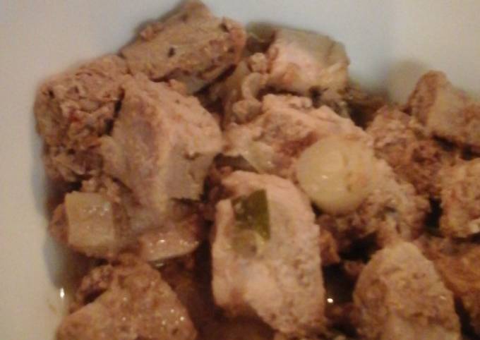 Pork with Onion Stew