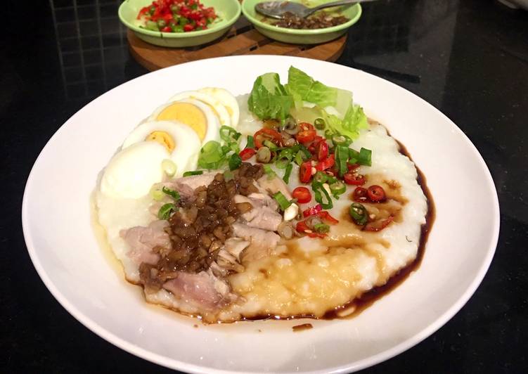 Resep Populer Bubur ayam pek cam ke Enak dan Sehat