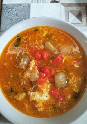 Foto resep Seblak cilok