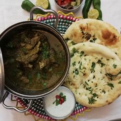 A picture of Bhajhi gosht.