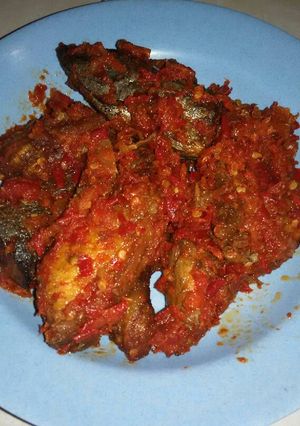 Foto resep Ayam balado alias ayam dicabein