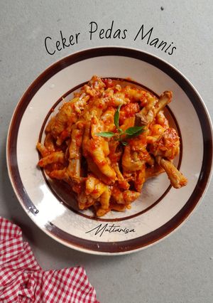 Foto resep Ceker pedas manis