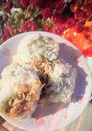 Hình của món Xôi khúc.